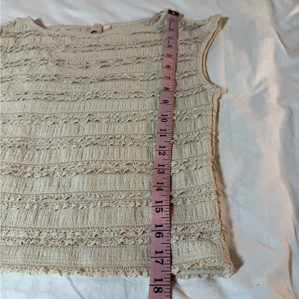 Women's Cream Textured Pants & Top Set - Picture 13 of 13